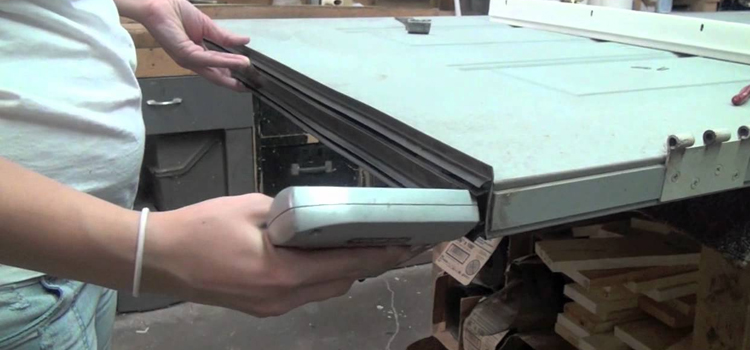 damaged steel door repair Maywood